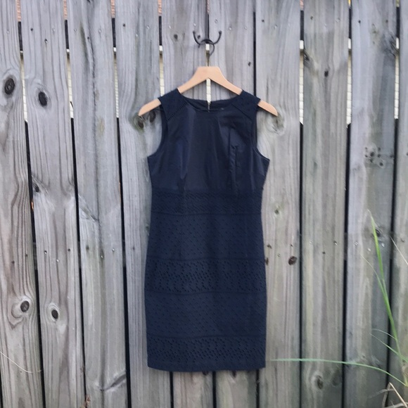Ann Taylor Dresses & Skirts - Ann Taylor Blue Sleeveless Dress - Size 4P